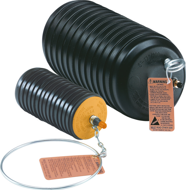 Opblaasbare plug meerdere maten - 90/110mm