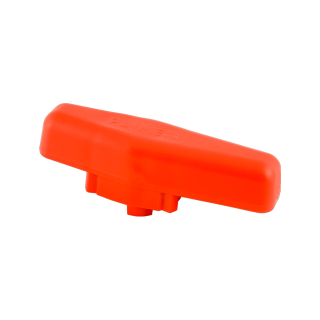 Rødt håndtag til kugleventil Plimex - 25/32mm