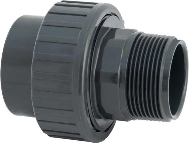 PVC Raccord union 3 pièces mixte PN10 - manchon x M