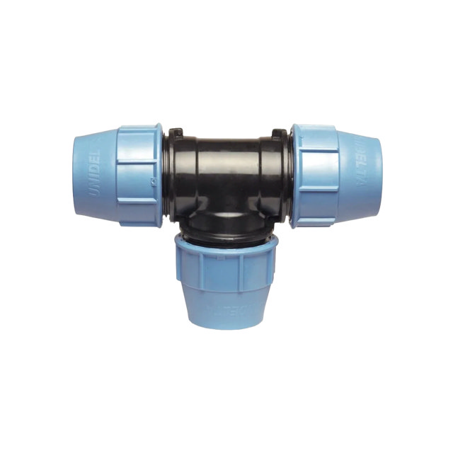 90° Tee - PE compression fitting Ø 50