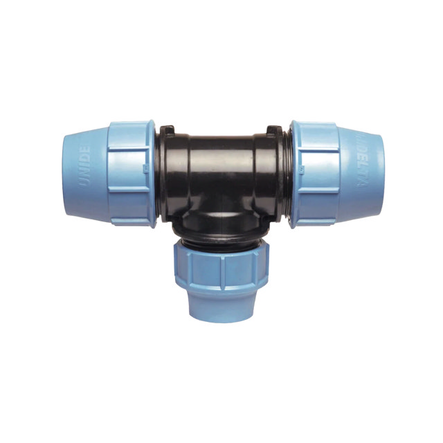 PE klämkoppling T-stycke reducerande 50 x 32mm