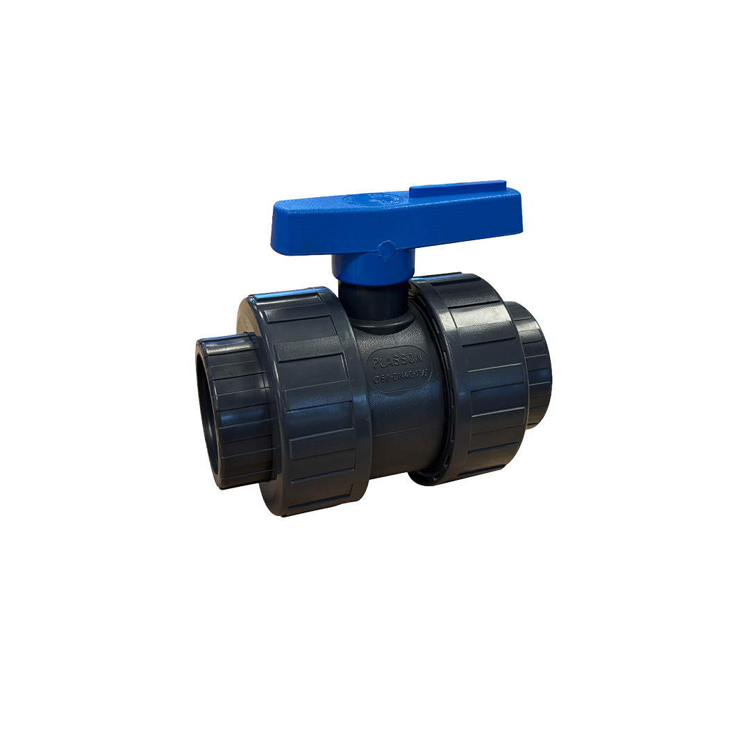 PVC Kugleventil PN16 - 50mm