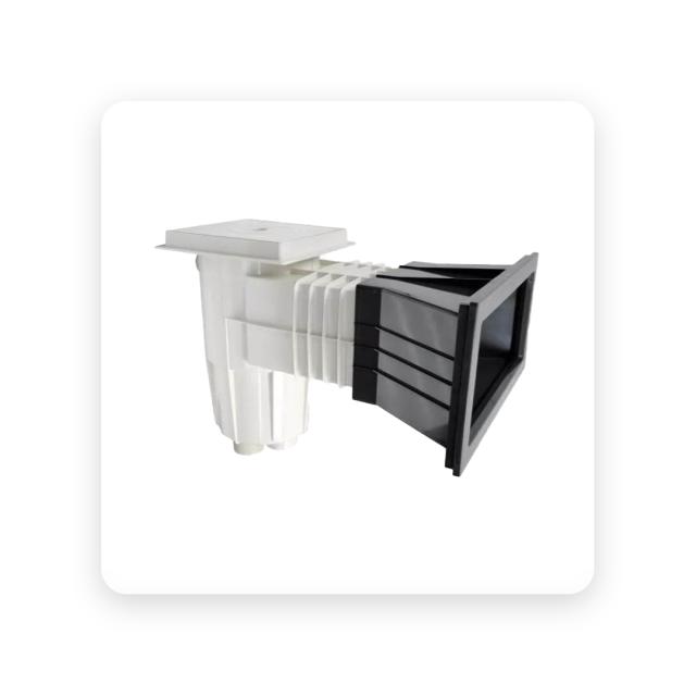 Skimmer Easy Line grande meurtrière GRIS anthracite
