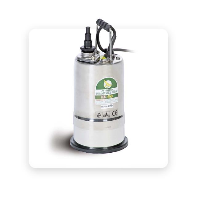 Submersible drainage pump RSD-250 incl float