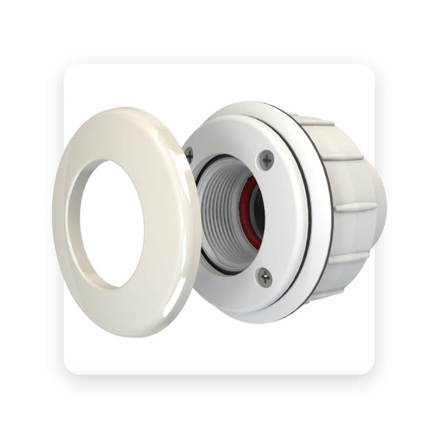 Bride ornementale Mini Brio 2 gris clair