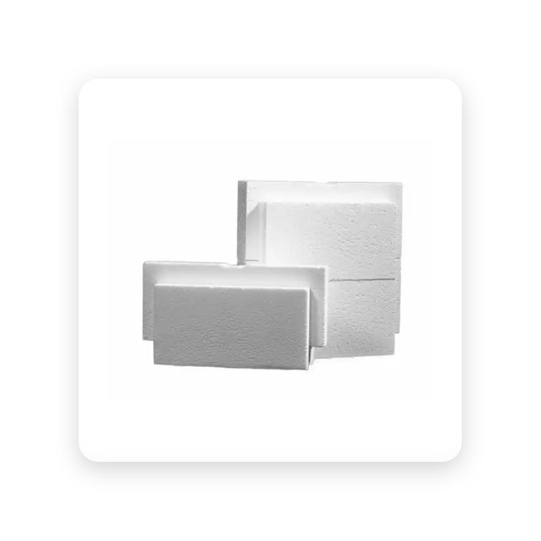 IGLU Polystyreen eindstuk voor blok