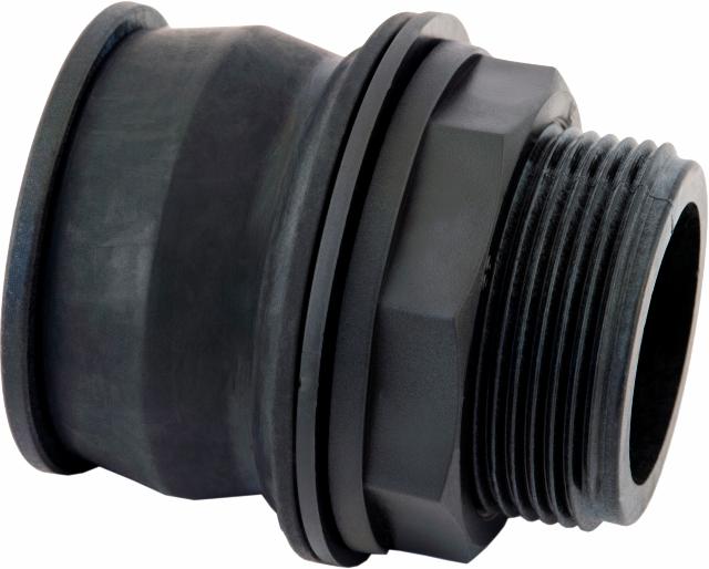 Traversée de paroi PP Rapide 'Quick joints' PN 4