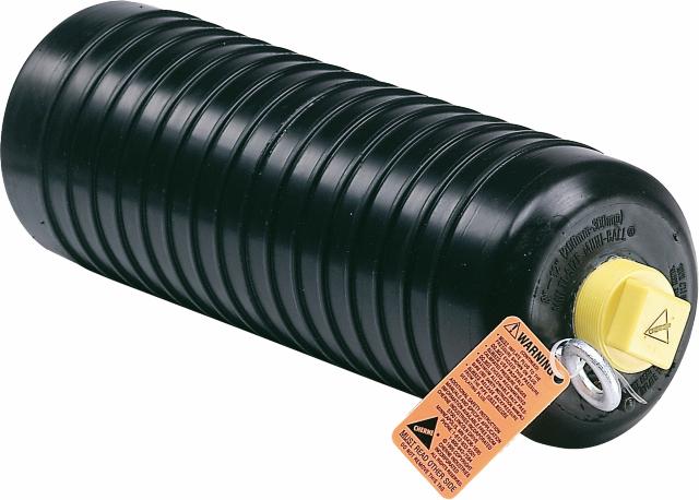 Inflatable plug bypass