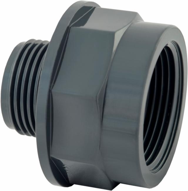 PVC Soknippel verlopend PN 10