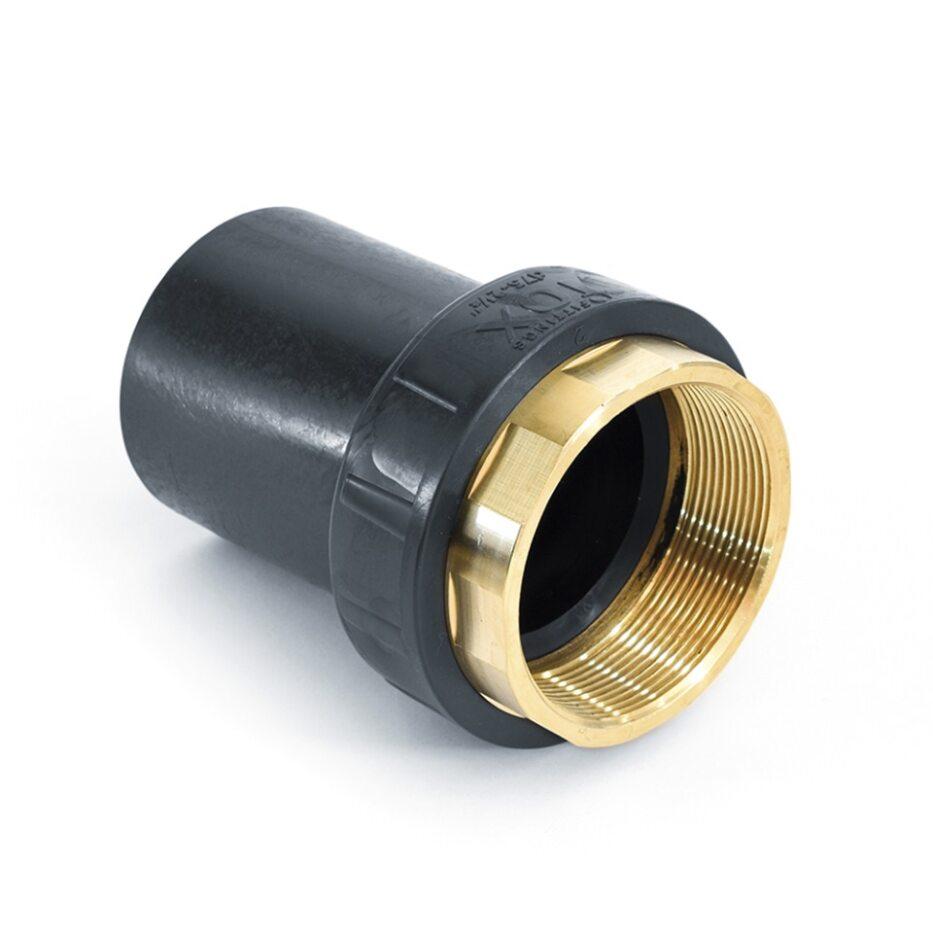 Female Threaded Brass to PE Transition fitting SDR 11 PN 16