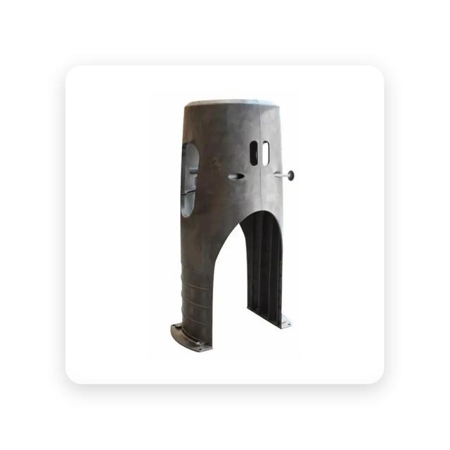 Pump holder for multi-cyclone
