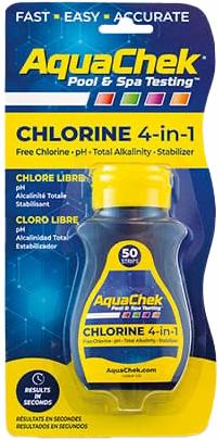 AquaChek free chlorine 4-in-1