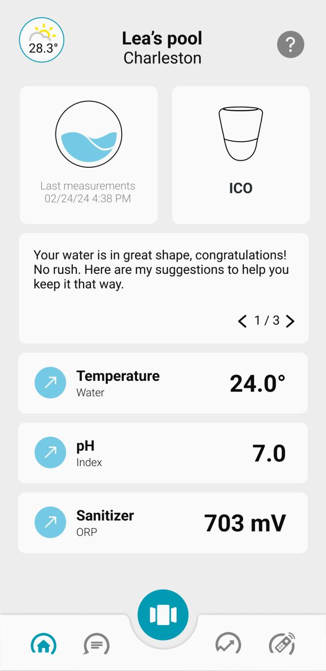 ICO Pool WiFi + bluetooth