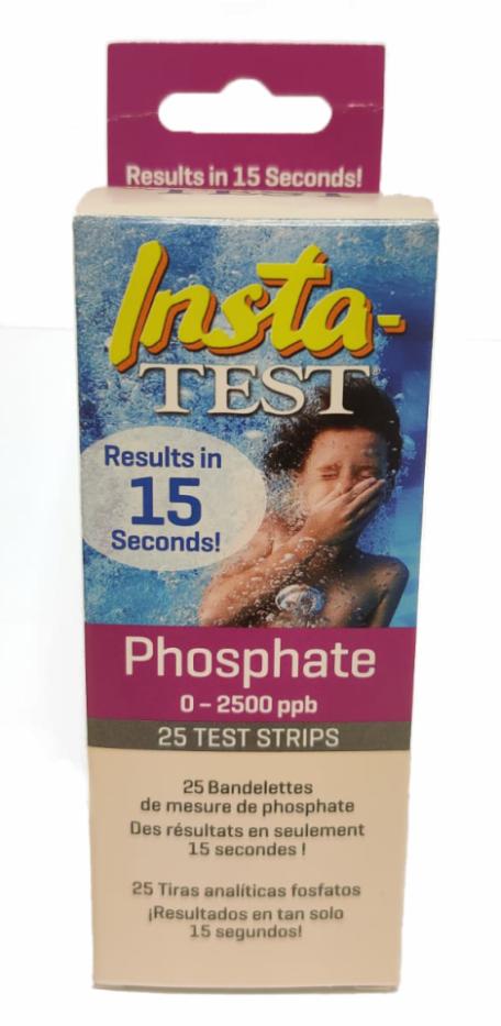 Bandelettes de test pour phosphate (25 pièces)