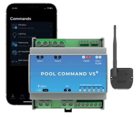 Bluematic Pool Management kit (VS2 + Lora)