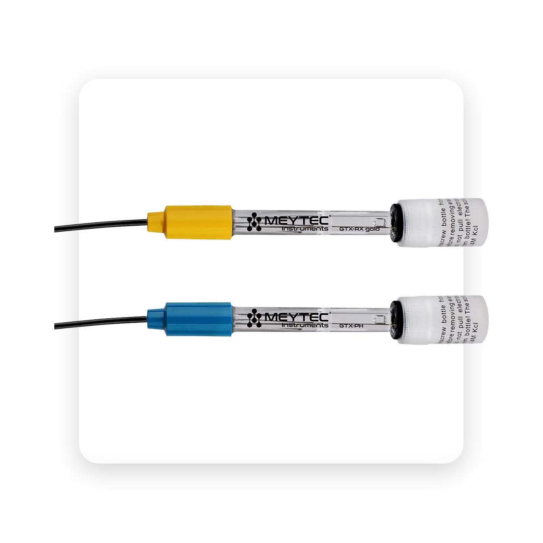 2.5m pH glass probe with BNC connector (without chip)