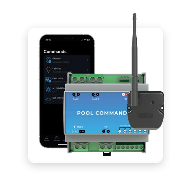 Bluematic Pool Management kit (VS2 + Lora)