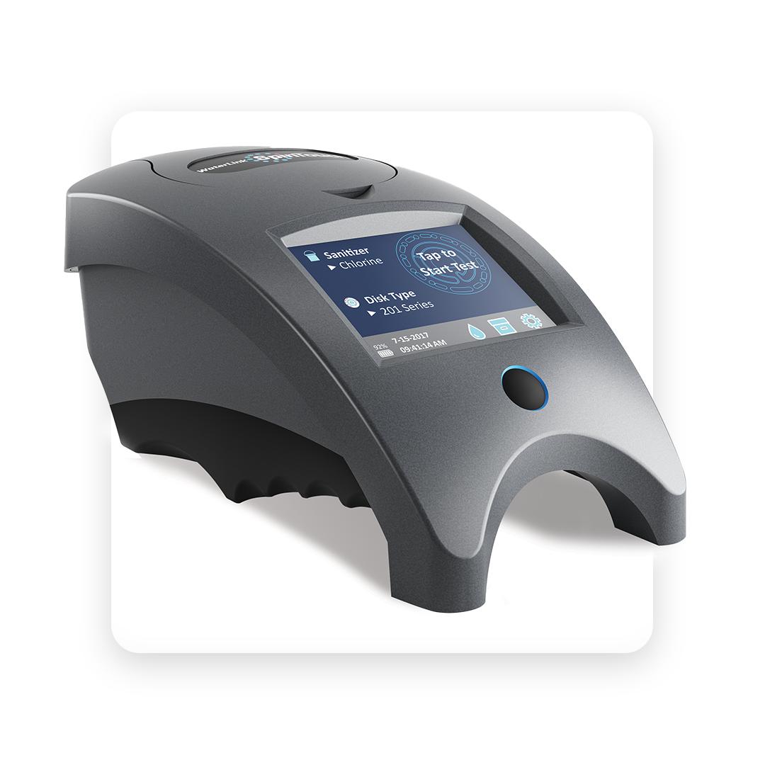 Water tester for swimming pools Spinlab