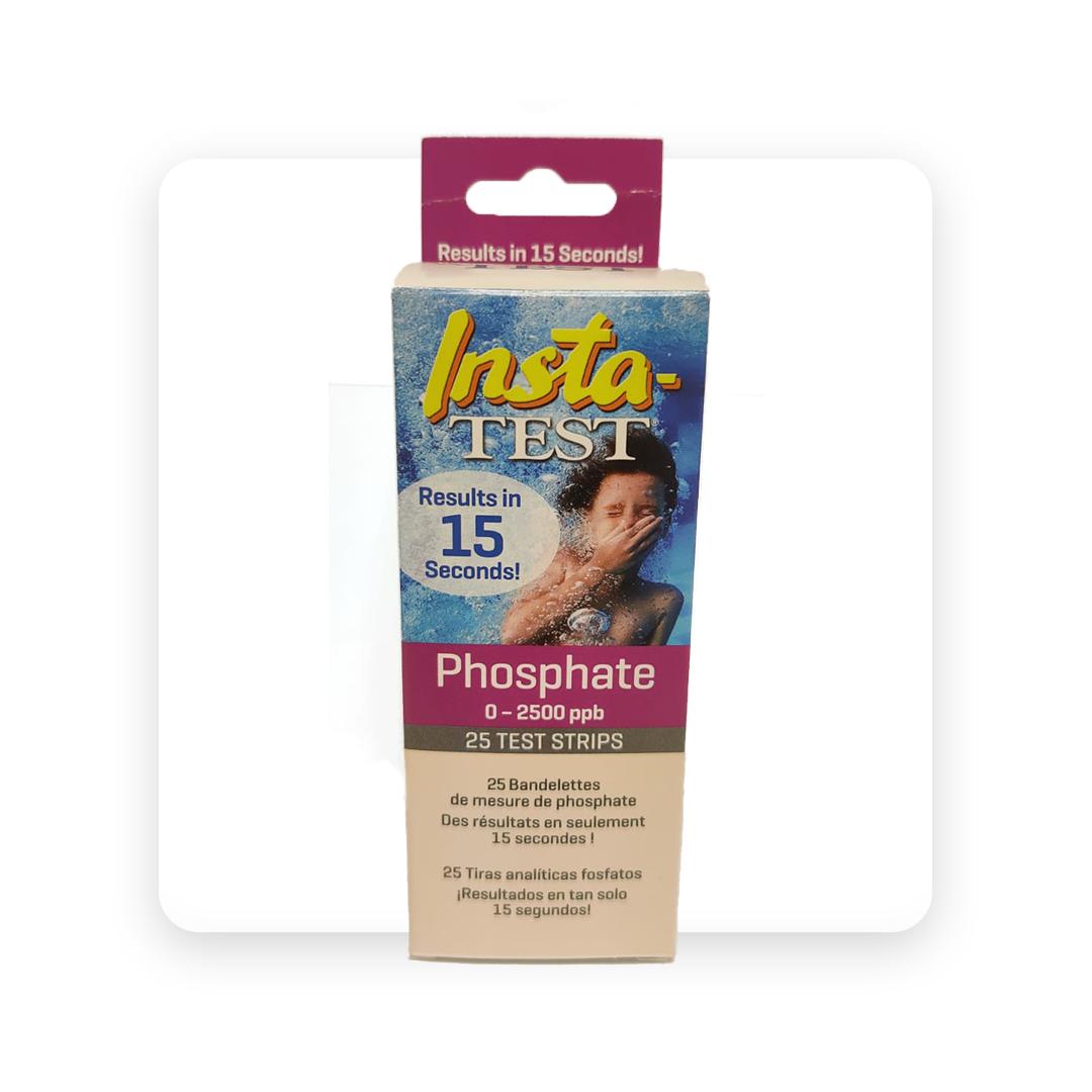 Teststrips voor fosfaten (25 stuks)