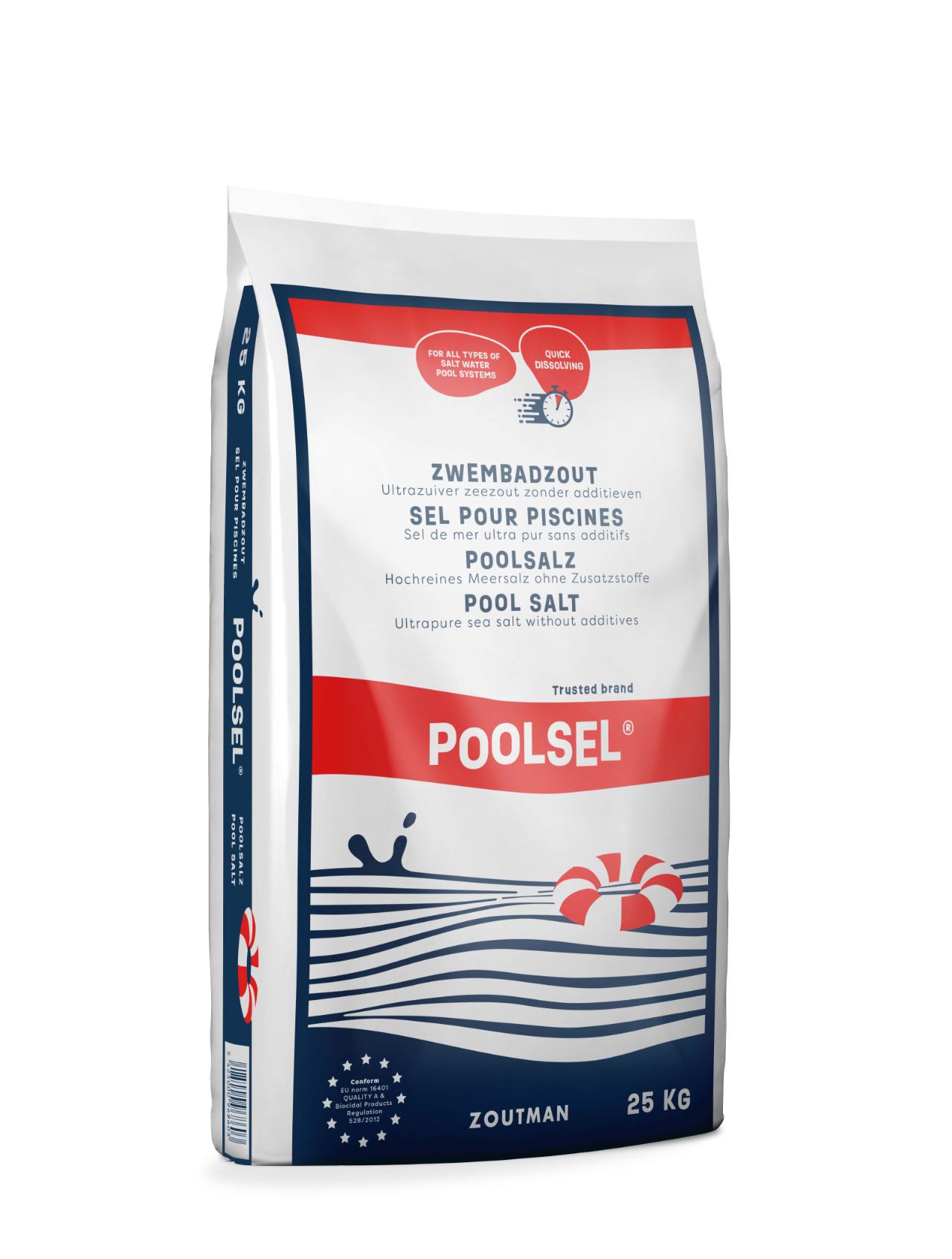 Poolsel 25kg (40 bags/pallet)