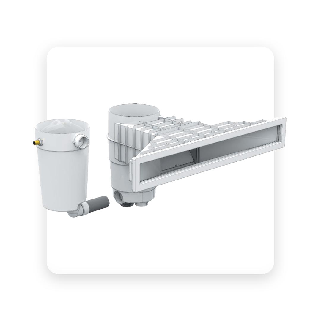 Weltico Skimmer Design A800 régulateur de niveau