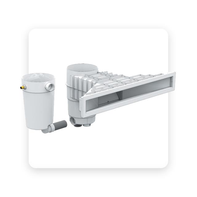 Weltico Skimmer Design A800 régulateur de niveau