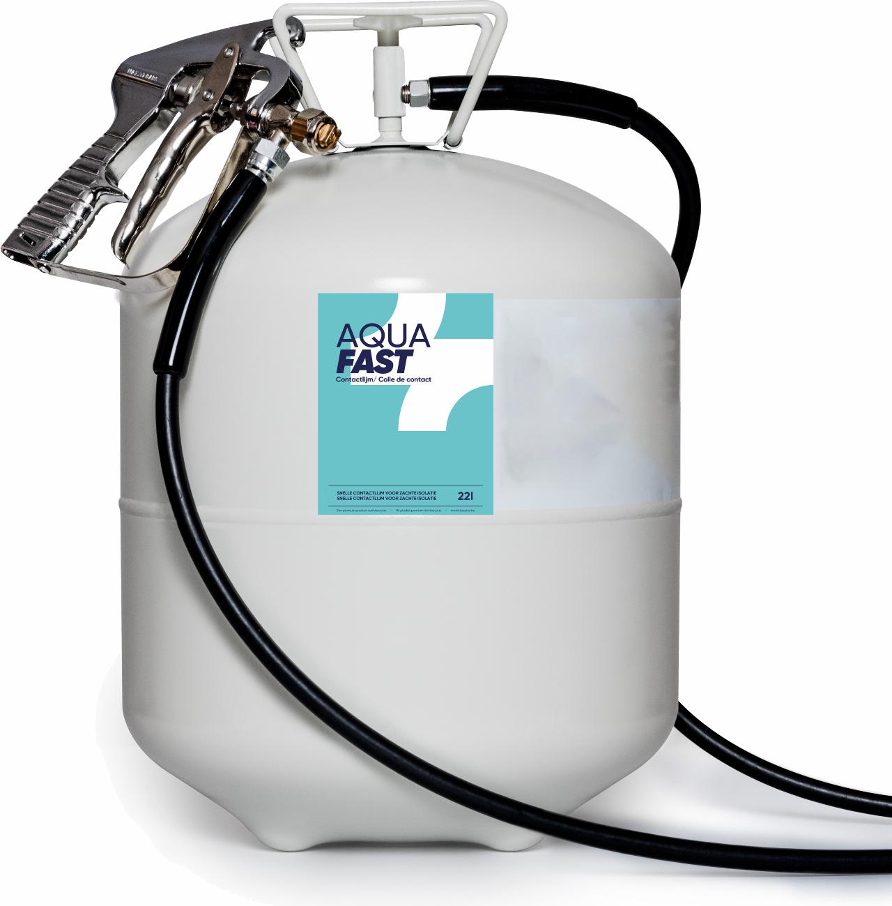 blueplus Aquafast transparent adhesive 20l (tank)