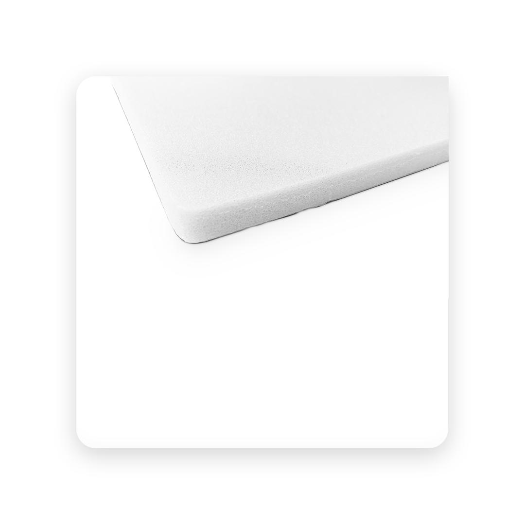 Isolatiemousse 10mm 50m x 1,50m wit