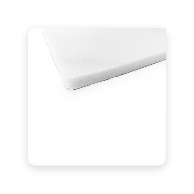 Isolatiemousse 10mm 50m x 1,50m wit