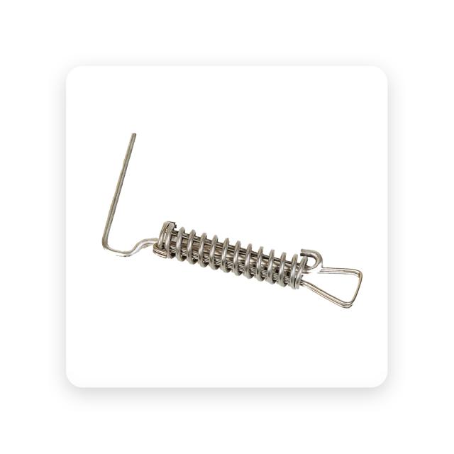 Piton stainless steel with spring