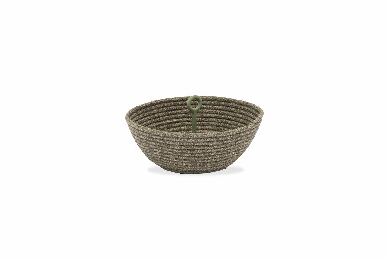 STAY BRAID BOWL ALU LARGE - green