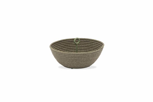 STAY BRAID BOWL ALU SMALL - green