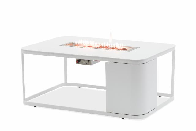 FOGO FIRE PIT rectangular white