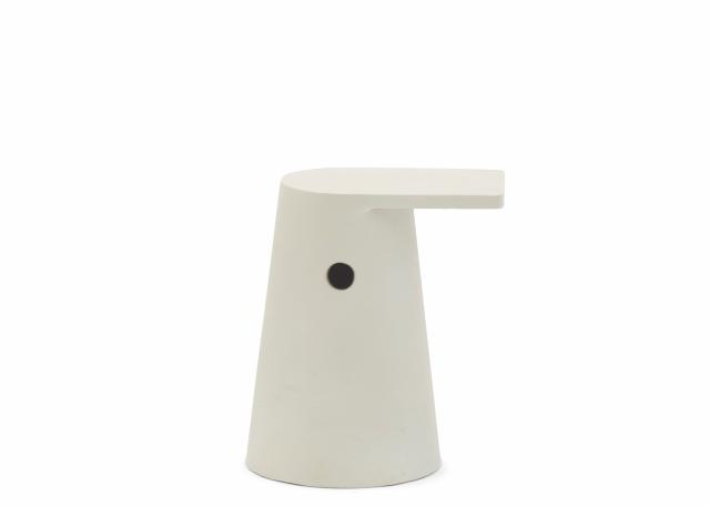 STAY ORGANIC side table dia 26 off white