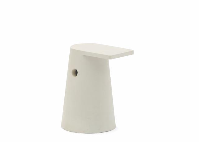 STAY ORGANIC side table dia 26 off white