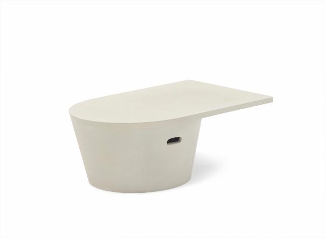 STAY ORGANIC side table dia 46 off white