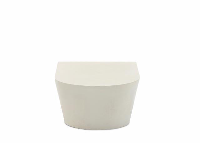 STAY ORGANIC side table dia 46 off white