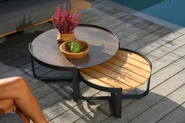 STAY NATURAL TEAK COFFEE TABLE