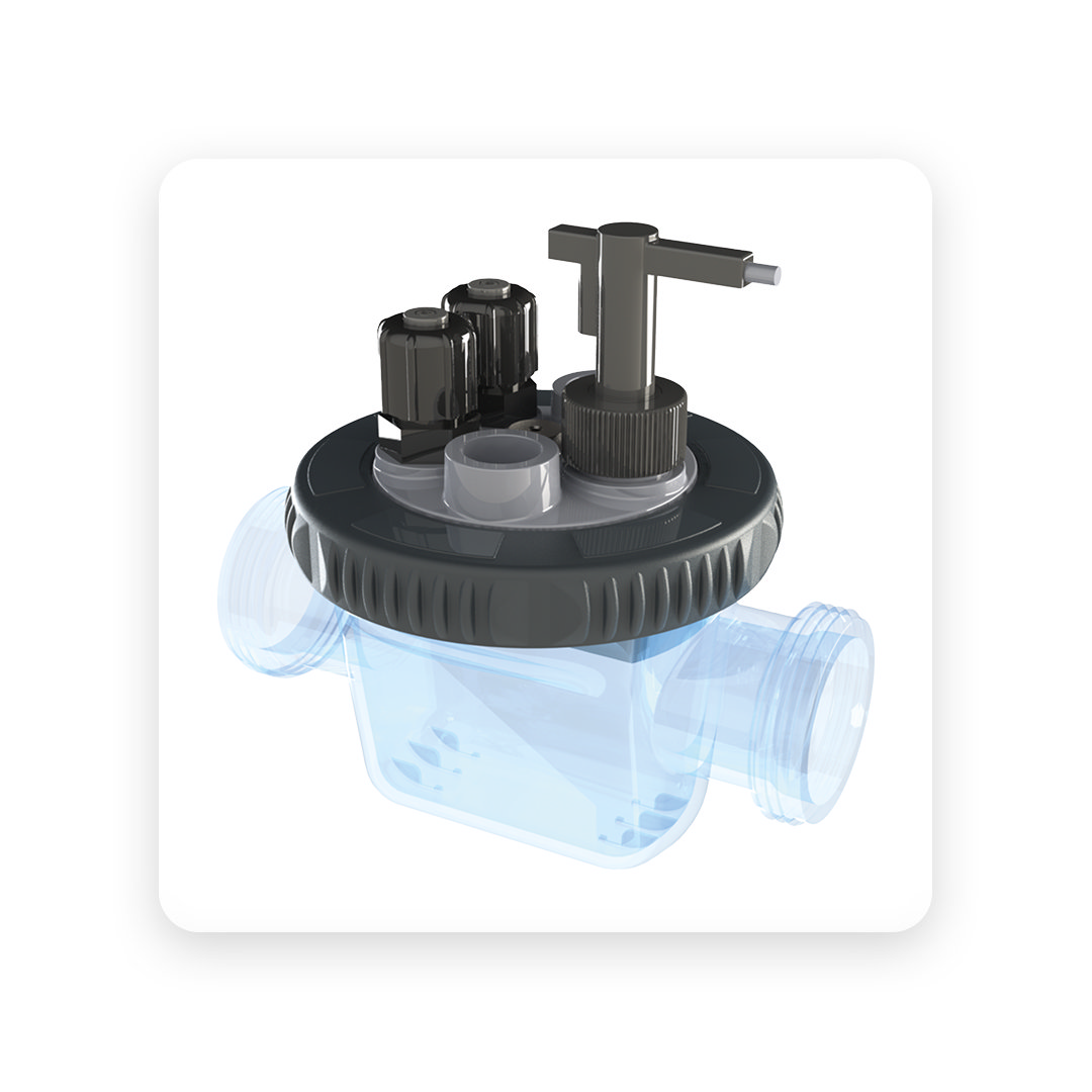 blueplus POD compact measuring chamber unit