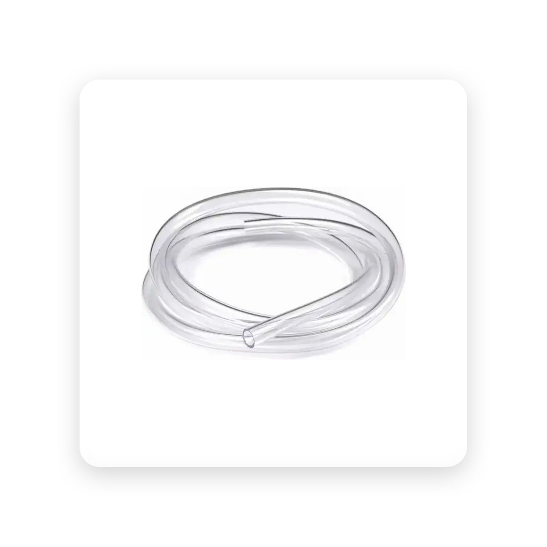 Tuyau d'aspiration transparent PVC pour pompe doseuse 4 x 6mm