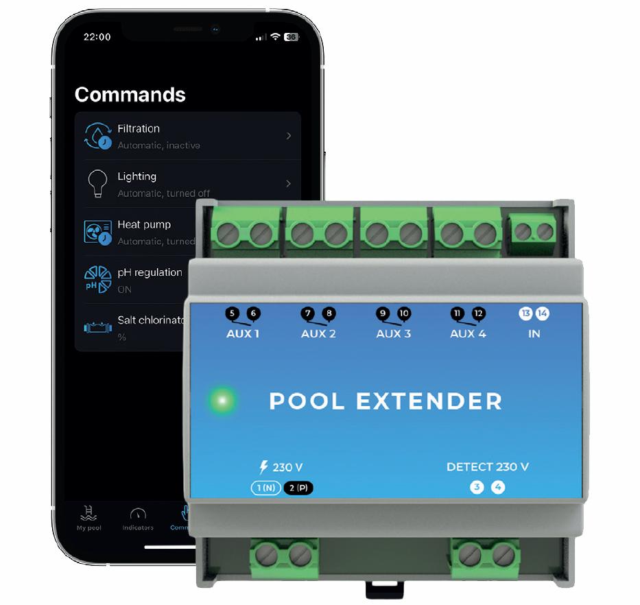 Bluematic Pool Command extender